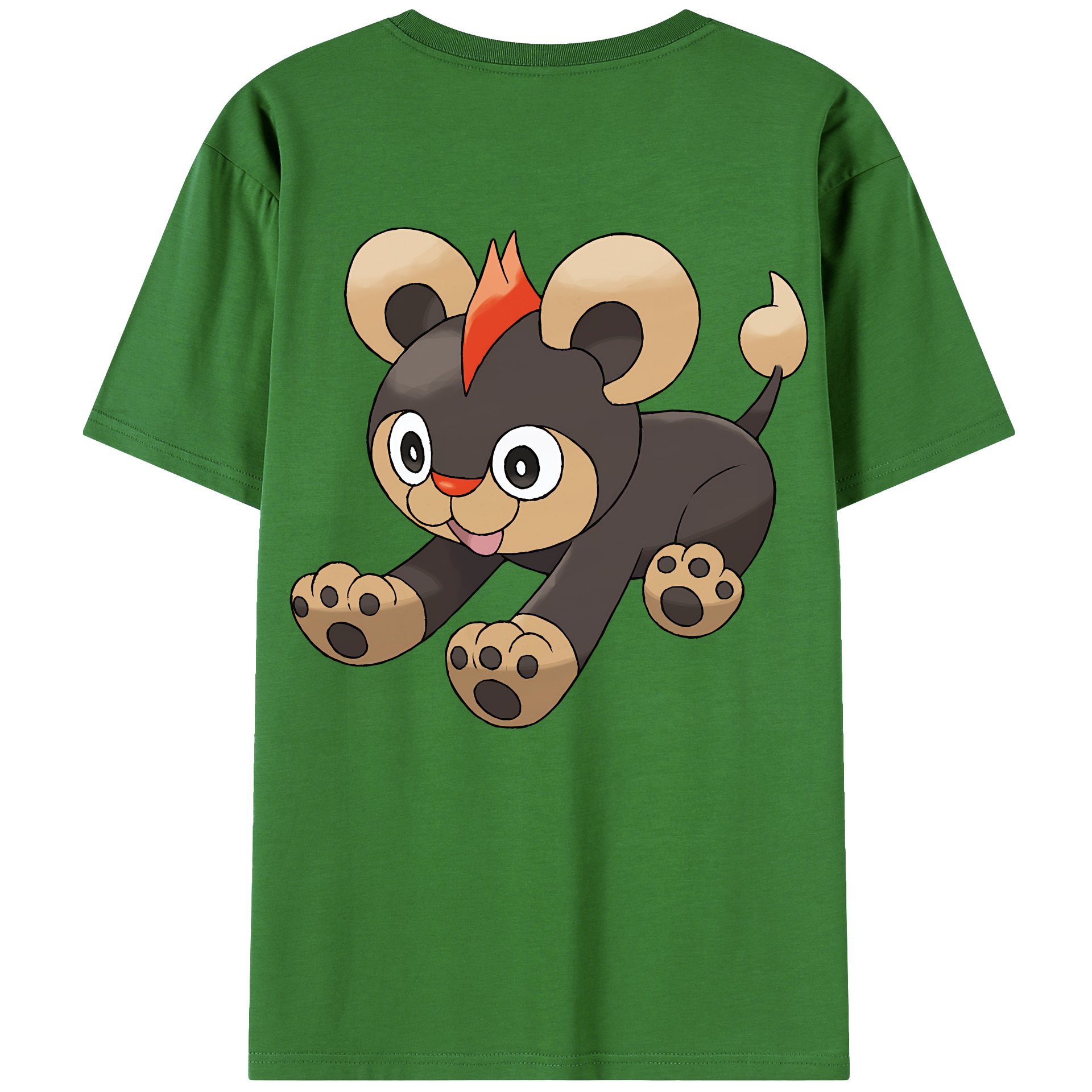 （画像用） ポケットモンスター Pokémon レディース半袖Tシャツ(バックプリント)
